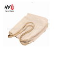 Direct factory liene and jute drawstring cosmetic bag